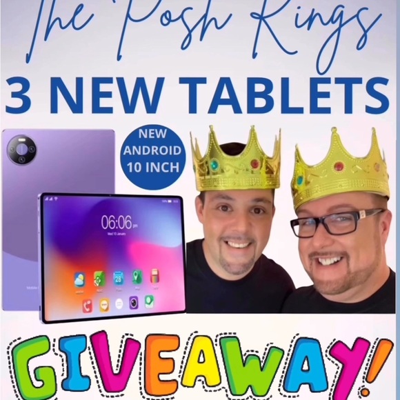 NEW TABLET GIVEAWAY, NONSTOP GIVEAWAYS, FREE GIFTS, MAJOR BRANDS S-3X - Picture 1 of 2